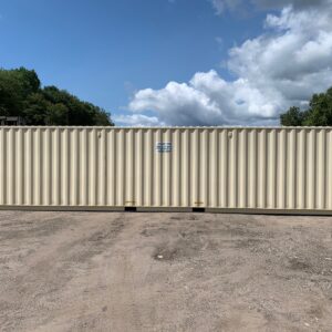 40ft Standard Shipping Container Wind and Watertight New Beige