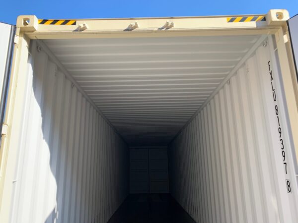 40ft High Cube Double Door Shipping Container Wind And Watertight Beige - Image 22