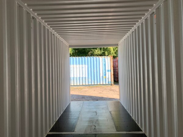 40ft High Cube Double Door Shipping Container Wind And Watertight Beige - Image 36