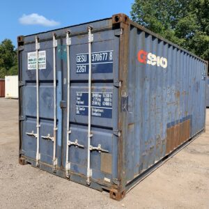 20ft Used Shipping Container Wind And Watertight Blue