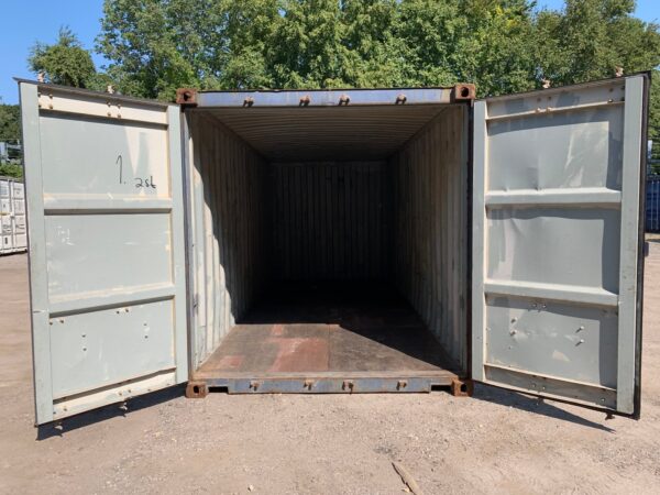 20ft Used Shipping Container Wind And Watertight Blue - Image 13