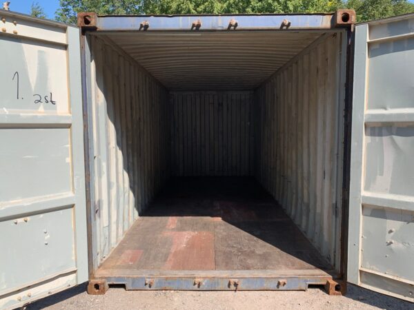 20ft Used Shipping Container Wind And Watertight Blue - Image 14