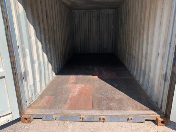 20ft Used Shipping Container Wind And Watertight Blue - Image 18