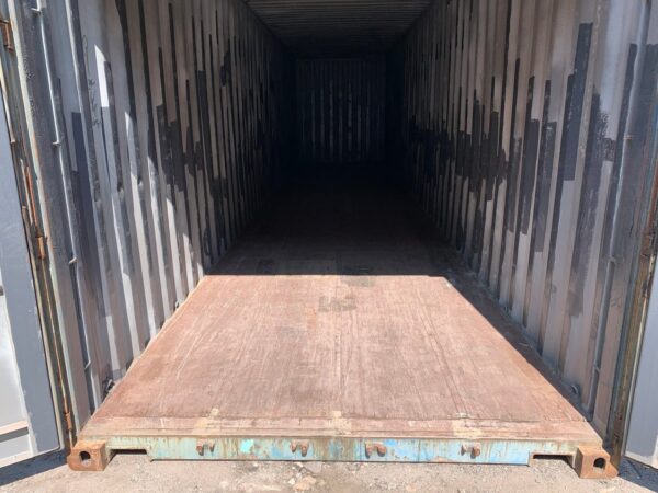 40ft Used High Cube Shipping Container Wind And Watertight Blue - Image 18