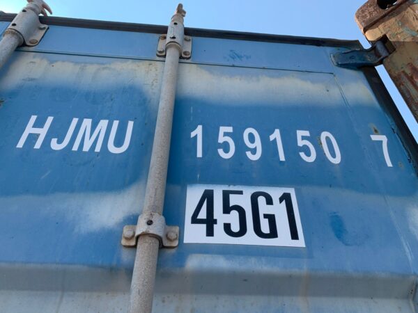 40ft Used High Cube Shipping Container Wind And Watertight Blue - Image 30