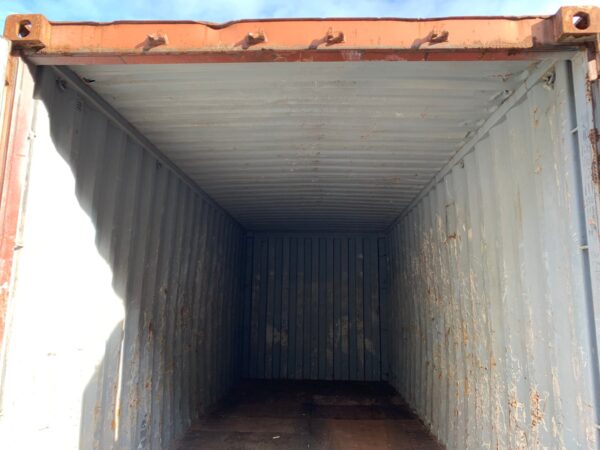 20ft Used Shipping Container Wind And Watertight Red - Image 17