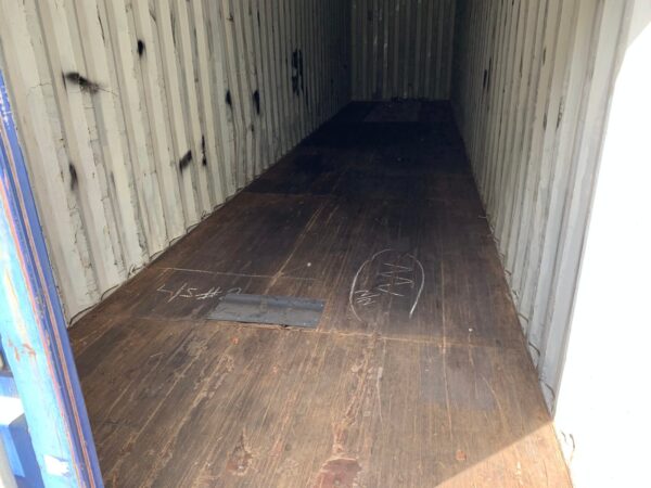 40ft As Is High Cube Shipping Container Blue - Image 18