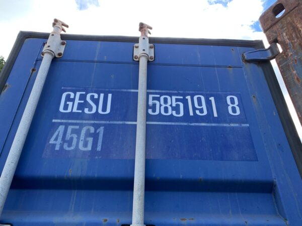 40ft As Is High Cube Shipping Container Blue - Image 30