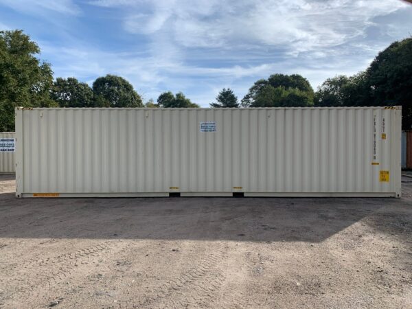 40ft New High Cube Double Door Shipping Container Wind And Watertight Beige - Image 13