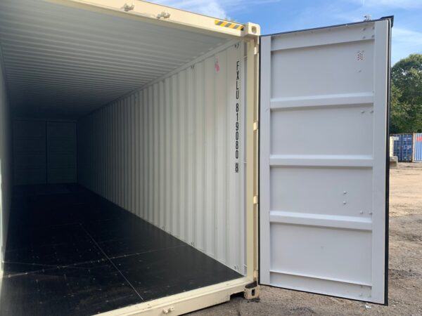 40ft New High Cube Double Door Shipping Container Wind And Watertight Beige - Image 18