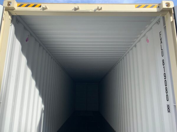 40ft New High Cube Double Door Shipping Container Wind And Watertight Beige - Image 19