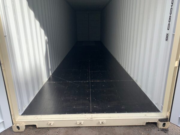 40ft New High Cube Double Door Shipping Container Wind And Watertight Beige - Image 20