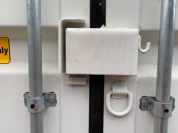 24ft New High Cube Shipping Container Wind And Watertight White - Image 5