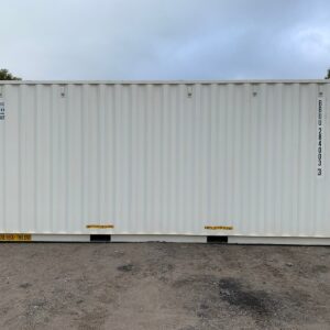 24ft New High Cube Shipping Container Wind And Watertight White
