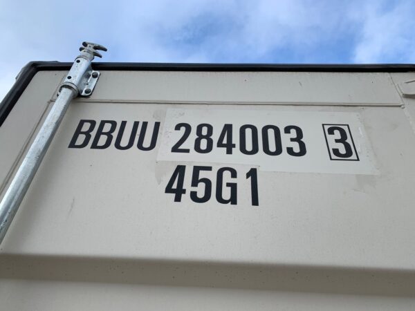 24ft New High Cube Shipping Container Wind And Watertight White - Image 26