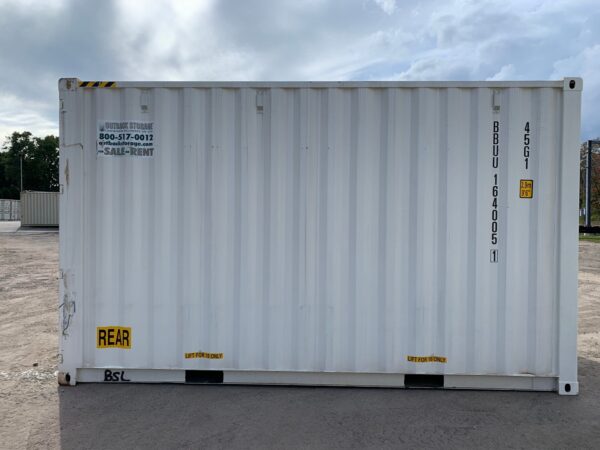 16ft New High Cube Shipping Container Wind And Watertight White - Image 10