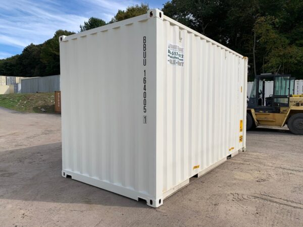 16ft New High Cube Shipping Container Wind And Watertight White - Image 13