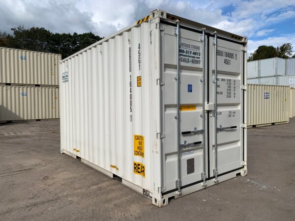 16ft New High Cube Shipping Container Wind And Watertight White - Image 15