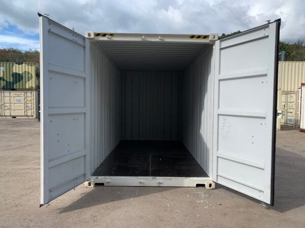 16ft New High Cube Shipping Container Wind And Watertight White - Image 16