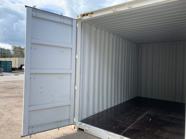 16ft New High Cube Shipping Container Wind And Watertight White - Image 18