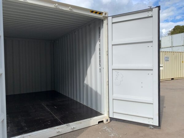 16ft New High Cube Shipping Container Wind And Watertight White - Image 19