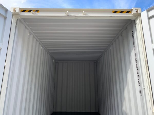 16ft New High Cube Shipping Container Wind And Watertight White - Image 20
