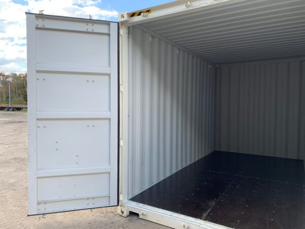 High Cube Shipping Storage Container Wind and Watertight White - Image 18