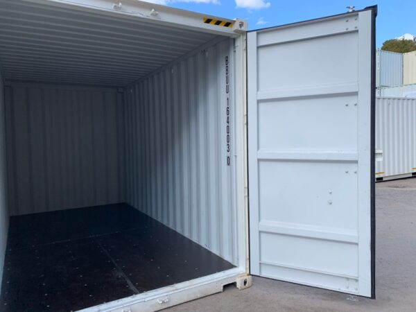 High Cube Shipping Storage Container Wind and Watertight White - Image 19