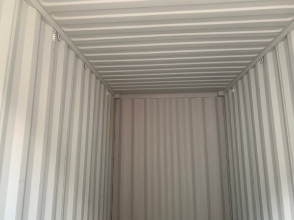 High Cube Shipping Storage Container Wind and Watertight White - Image 25