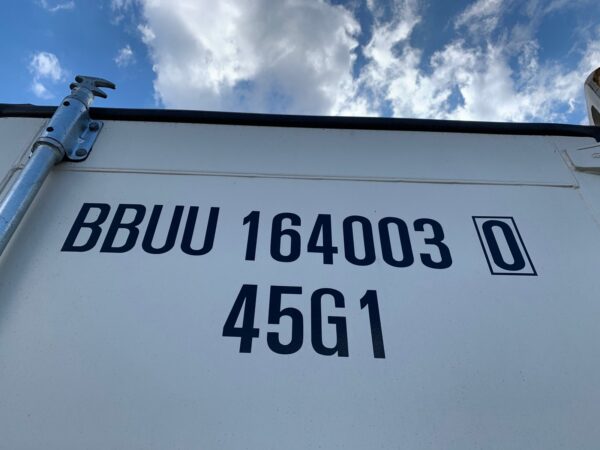 High Cube Shipping Storage Container Wind and Watertight White - Image 28
