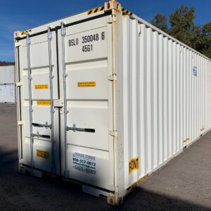 30ft New High Cube Shipping Container Wind And Watertight White