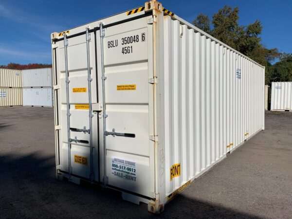 30ft New High Cube Shipping Container Wind And Watertight White