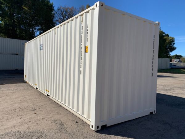 30ft New High Cube Shipping Container Wind And Watertight White - Image 9