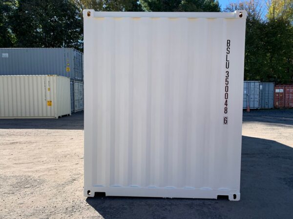 30ft New High Cube Shipping Container Wind And Watertight White - Image 10