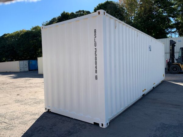 30ft New High Cube Shipping Container Wind And Watertight White - Image 11