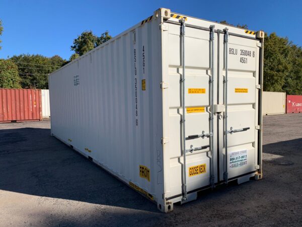 30ft New High Cube Shipping Container Wind And Watertight White - Image 13