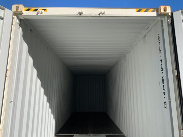 30ft New High Cube Shipping Container Wind And Watertight White - Image 18