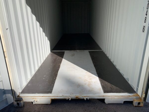 30ft New High Cube Shipping Container Wind And Watertight White - Image 19