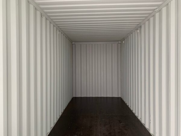 30ft New High Cube Shipping Container Wind And Watertight White - Image 25