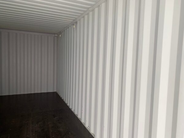 30ft New High Cube Shipping Container Wind And Watertight White - Image 27