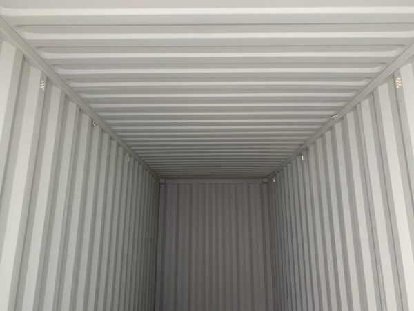 30ft New High Cube Shipping Container Wind And Watertight White - Image 28