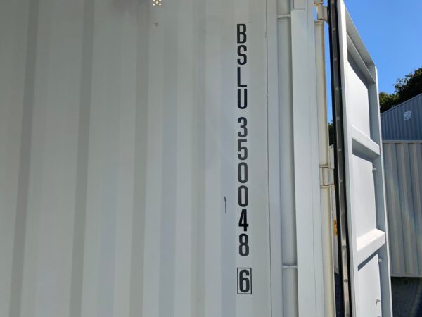 30ft New High Cube Shipping Container Wind And Watertight White - Image 30