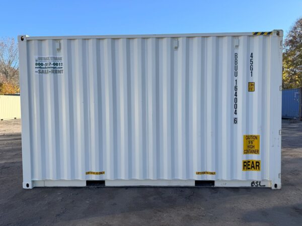 16ft New High Cube Shipping Storage Container Wind And Watertight White - Image 15