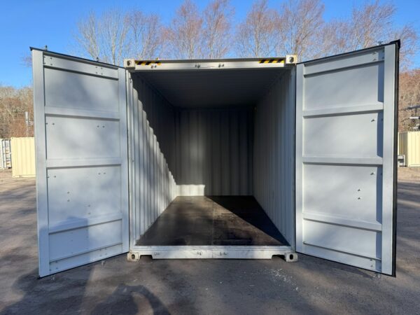 16ft New High Cube Shipping Storage Container Wind And Watertight White - Image 17