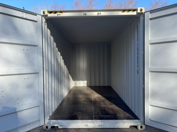 16ft New High Cube Shipping Storage Container Wind And Watertight White - Image 18