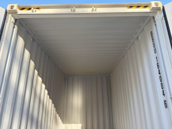 16ft New High Cube Shipping Storage Container Wind And Watertight White - Image 21