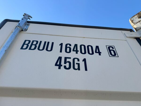 16ft New High Cube Shipping Storage Container Wind And Watertight White - Image 2