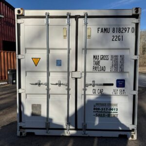10ft New Standard Height Shipping Storage Container Wind And Watertight White