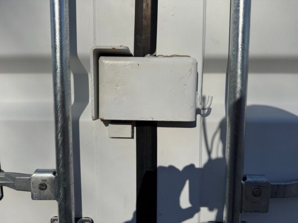 10ft New Standard Height Shipping Storage Container Wind And Watertight White - Image 5