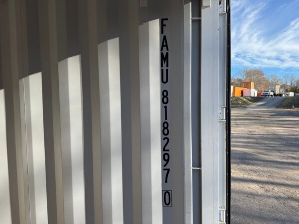 10ft New Standard Height Shipping Storage Container Wind And Watertight White - Image 24